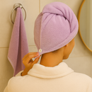 TURBANTE TÉRMICO PARA SECAGEM RÁPIDA - kit 2 unidades