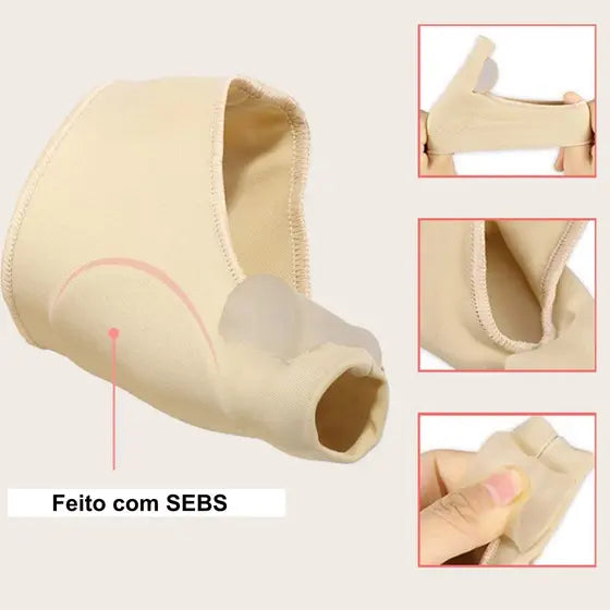 Corretor de Joanetes AlinhaFlex - COMPRE 1 E LEVE 2!