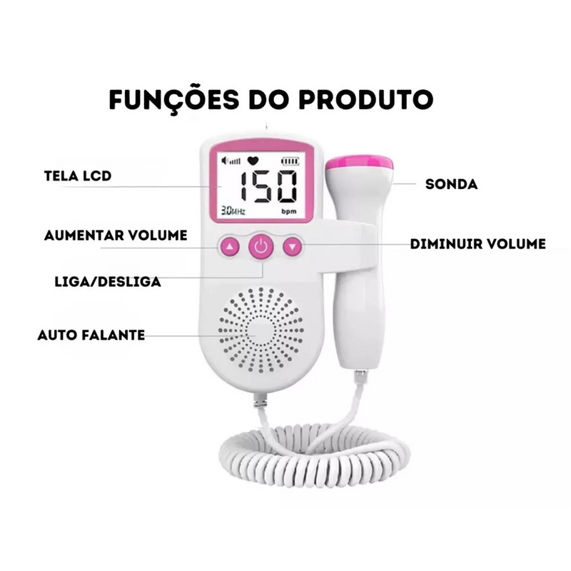 SONAR DE BEBÊ DIGITAL
