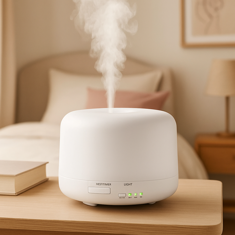 AROMATIZADOR E DIFUSOR DE AR COM 7 CORES