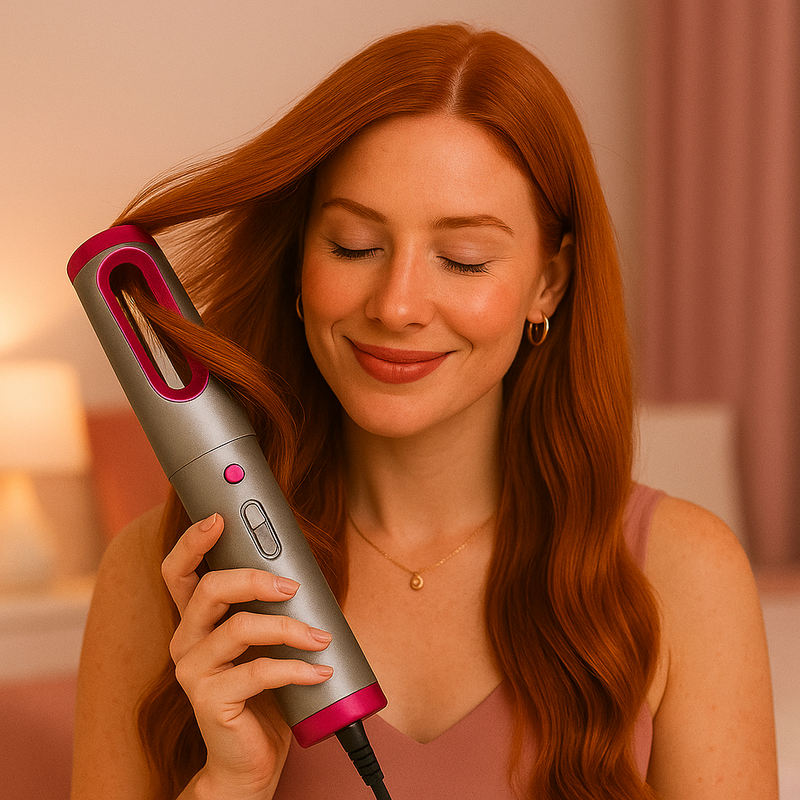 ESCOVA SECADORA DE CABELO 5 EM 1 PROFISSIONAL