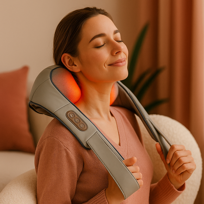 MASSAGEADOR PARA PESCOÇO E OMBROS