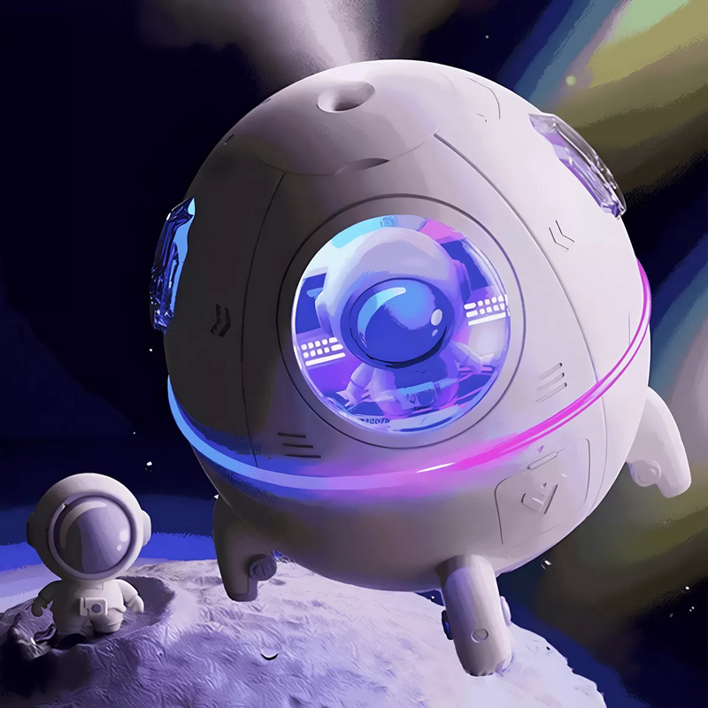 UMIDIFICADOR ASTRONAUTA ULTRA AROMATERAPIA DIFUSOR ESPACIAL
