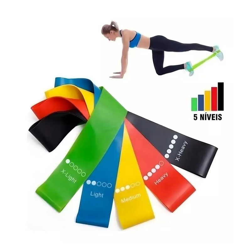 KIT MINI BAND ELASTICO MULTIFUNCIONAL