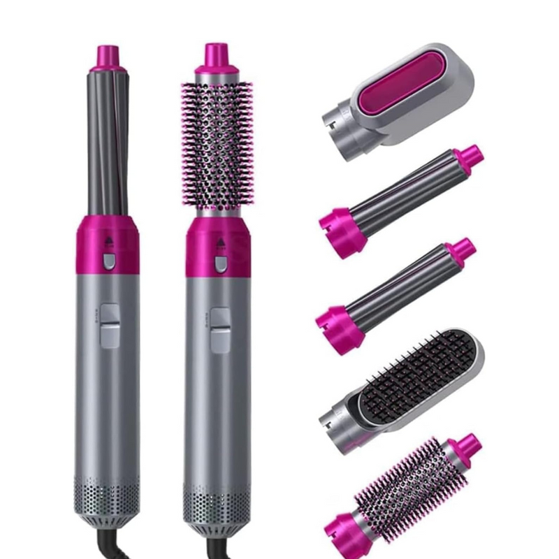 ESCOVA SECADORA DE CABELO 5 EM 1 PROFISSIONAL