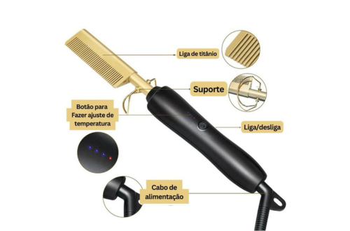 PENTE QUENTE ALISADOR MODELADOR